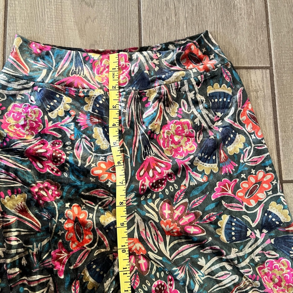 NATURAL LIFE Multicolor Floral Boot Cut Pants - Picture 7 of 11